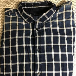 Zara Light Weight Ombré Button-Up (XL)